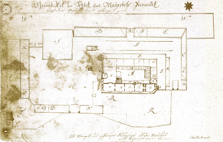 Plánek 1786